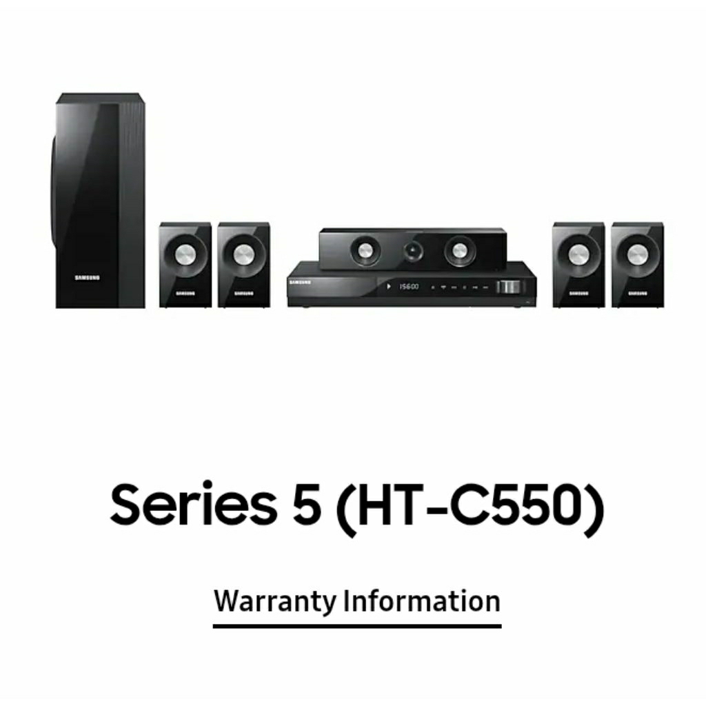 Jual Samsung HT-C550 5.1Ch.1000W DVD/CD Full Home Theater System ...