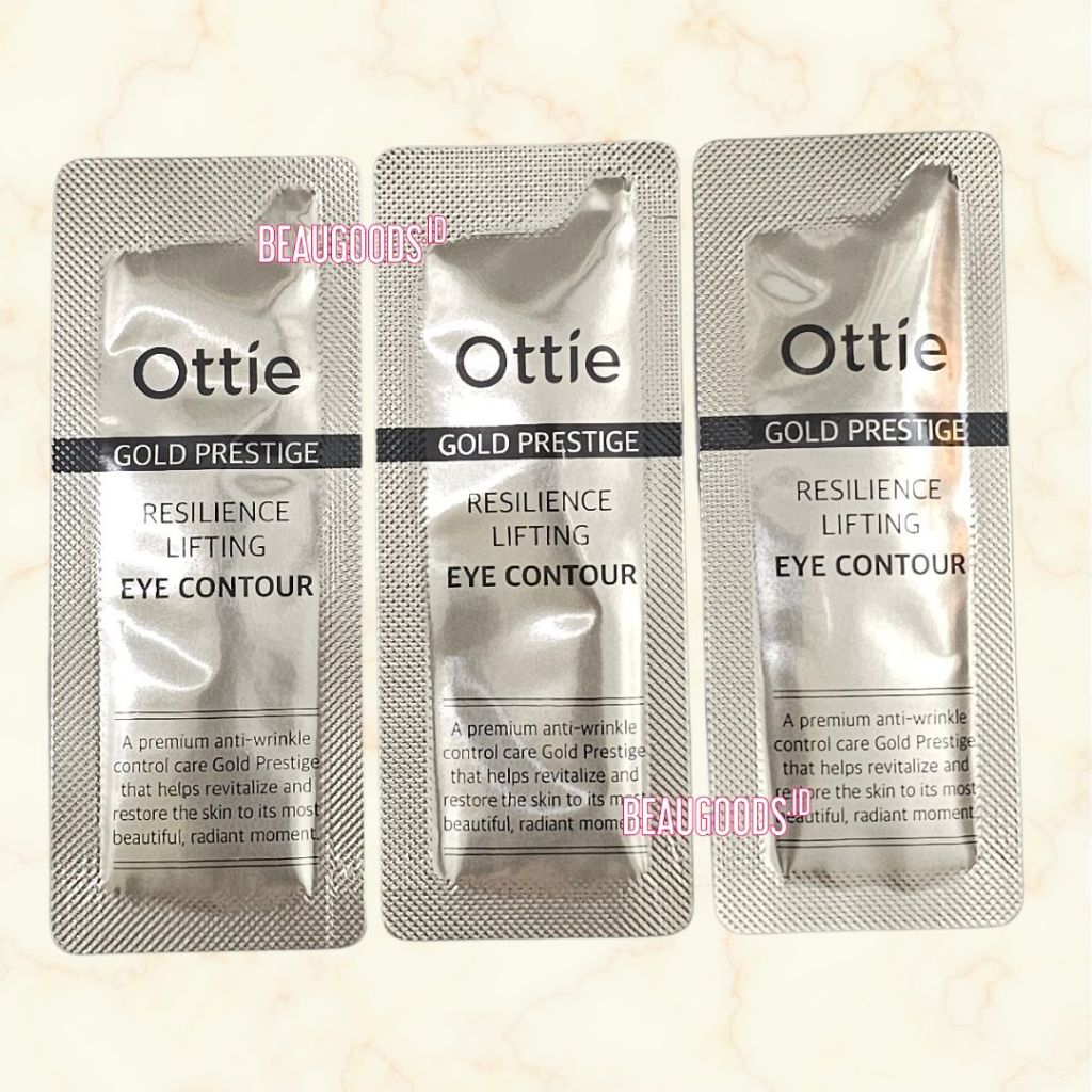 Product image OTTIE Gold Prestige Resilience Series Samples - Krim Wajah & Eye Cream Anti Aging Korea Premium 1