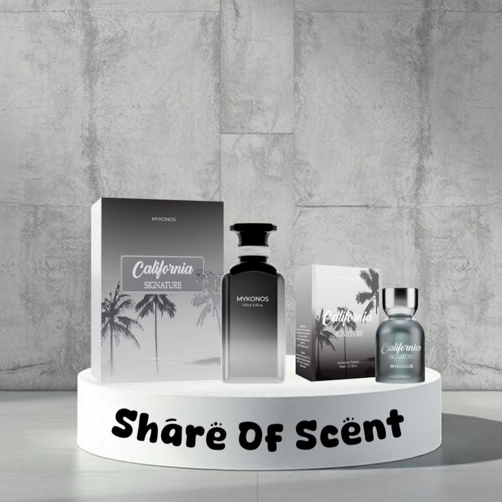 Jual Mykonos California Signature 100ml & 50ml Extrait De Parfum ...