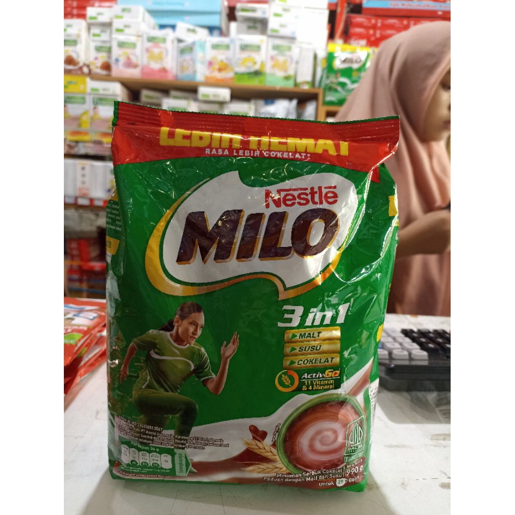 Jual Milo ActivGo dan Milo 3 in 1 990gr | Shopee Indonesia