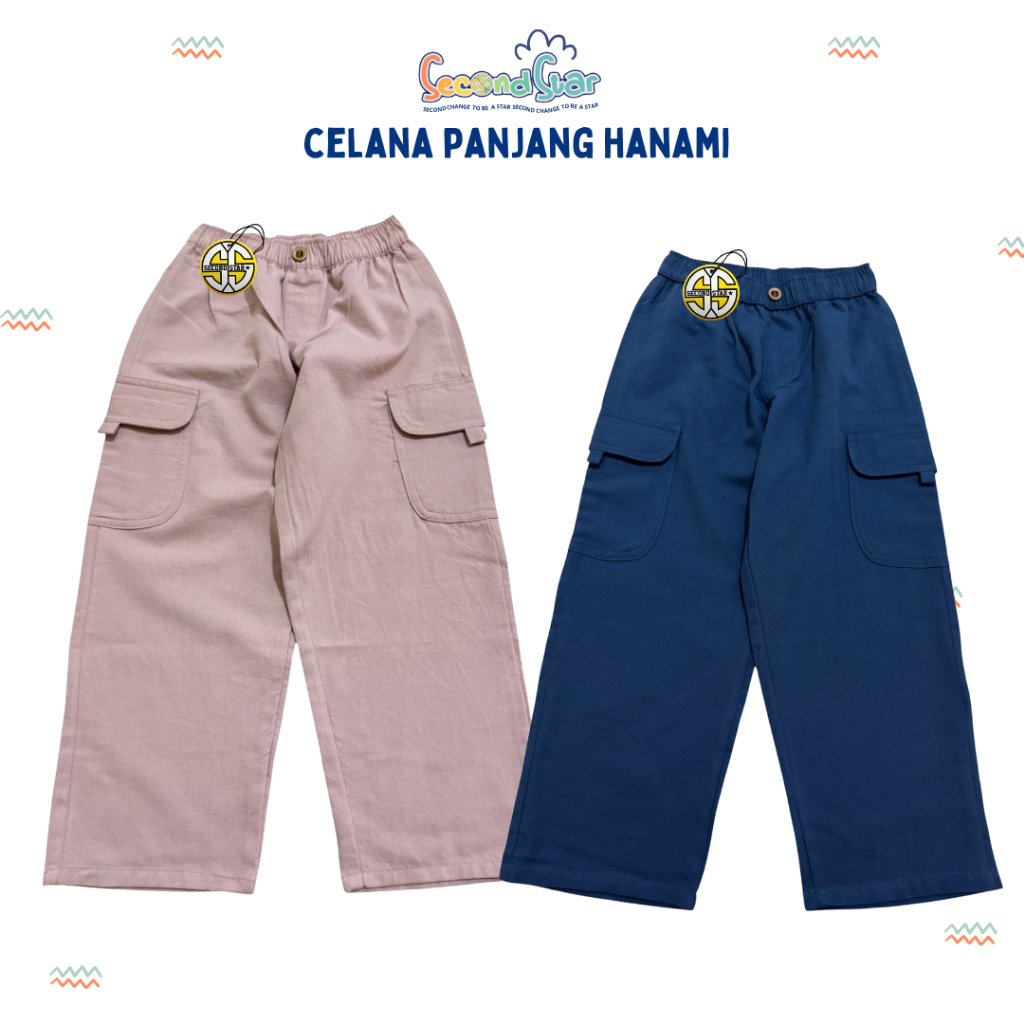 Celana Panjang Anak Hanami Pants 4–12 Tahun - SSC16