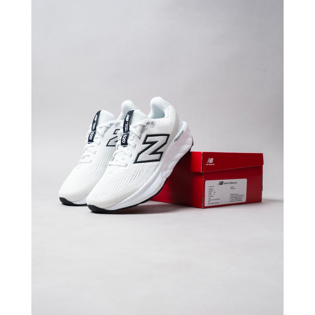 Jual Sepatu Running / New Balance Freshfoam 520 v9 - White Black ...