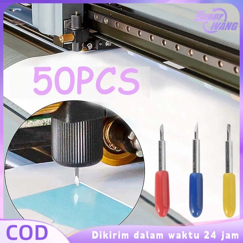 Jual 50pcs Mata Pisau Cutting Roland 30/45/60 Derajat Mata Pisau Roland ...