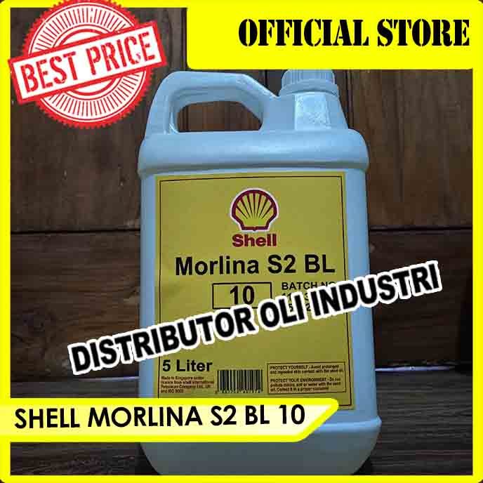 Jual SHELL MORLINA S2 BL 10 ( 5 Liter - Ready Stock ) | Shopee Indonesia