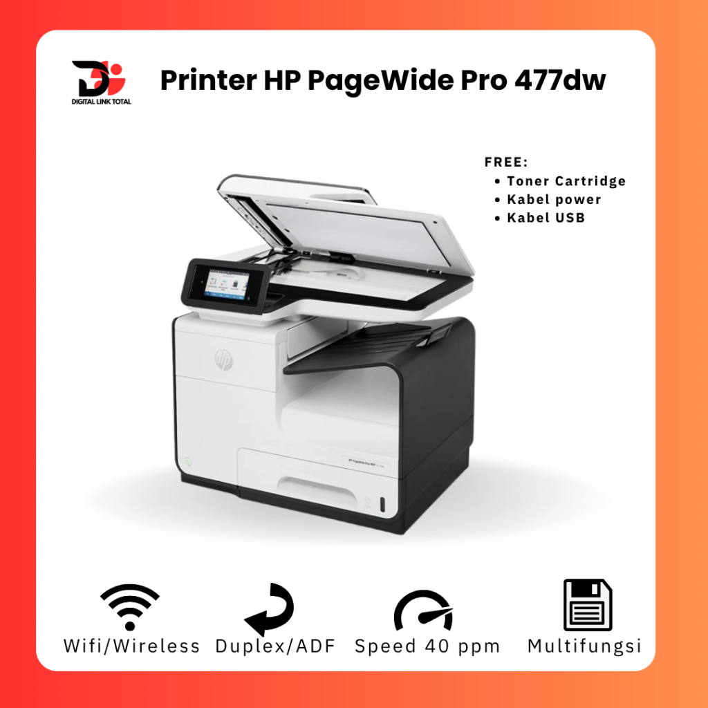 Jual Printer HP PageWide Pro MFP 477dw bekas | Shopee Indonesia