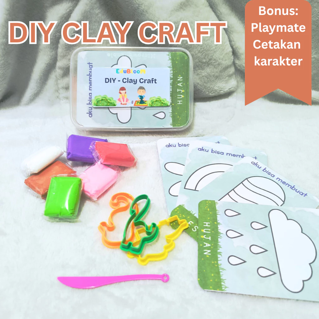 Clay Mainan Anak DIY Set Mainan Lilin - 1