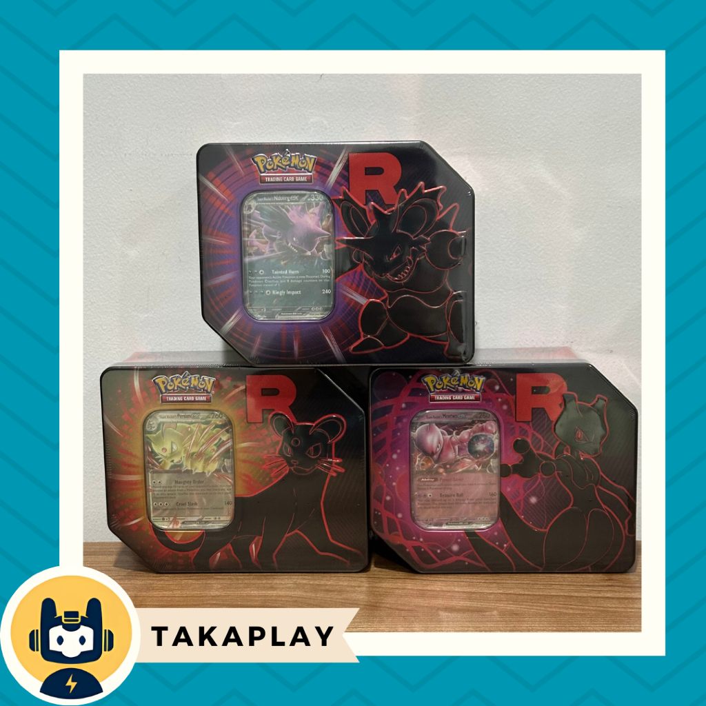 Jual Kartu Pokemon TCG English Inggris Team Rocket's Nidoking Mewtwo ...