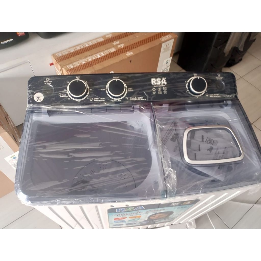 Jual MESIN CUCI 2 TABUNG RSA WM-TT 70 7KG | Shopee Indonesia