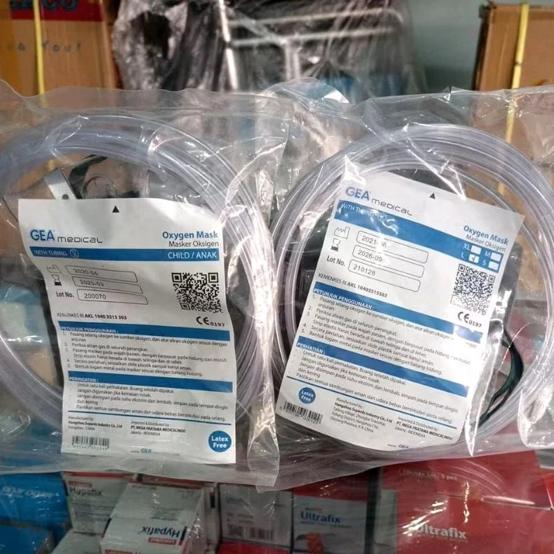 Jual Masker Oksigen GEA Anak - Oxygen Mask Child GEA (PCS) | Shopee ...
