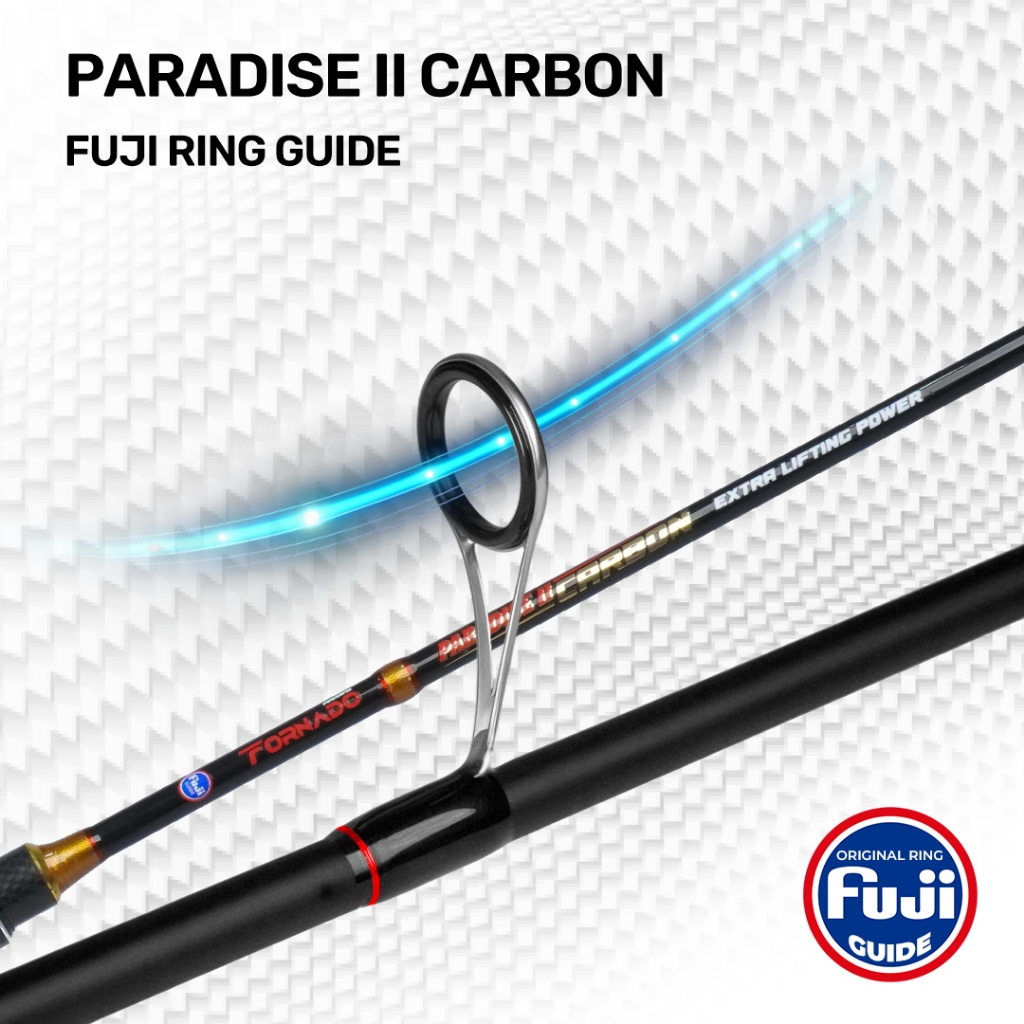 Jual Paradise II Joran Carbon IM8 Fuji Ring Guide - 2 Tipe Handle Japan ...