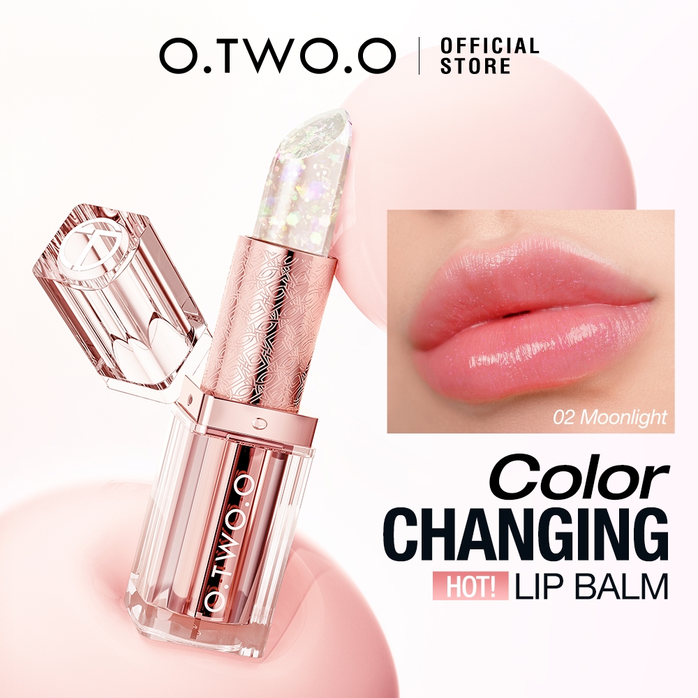 Jual Haute Series O.TWO.O Color Changing Lip Blam Gold Foil ...