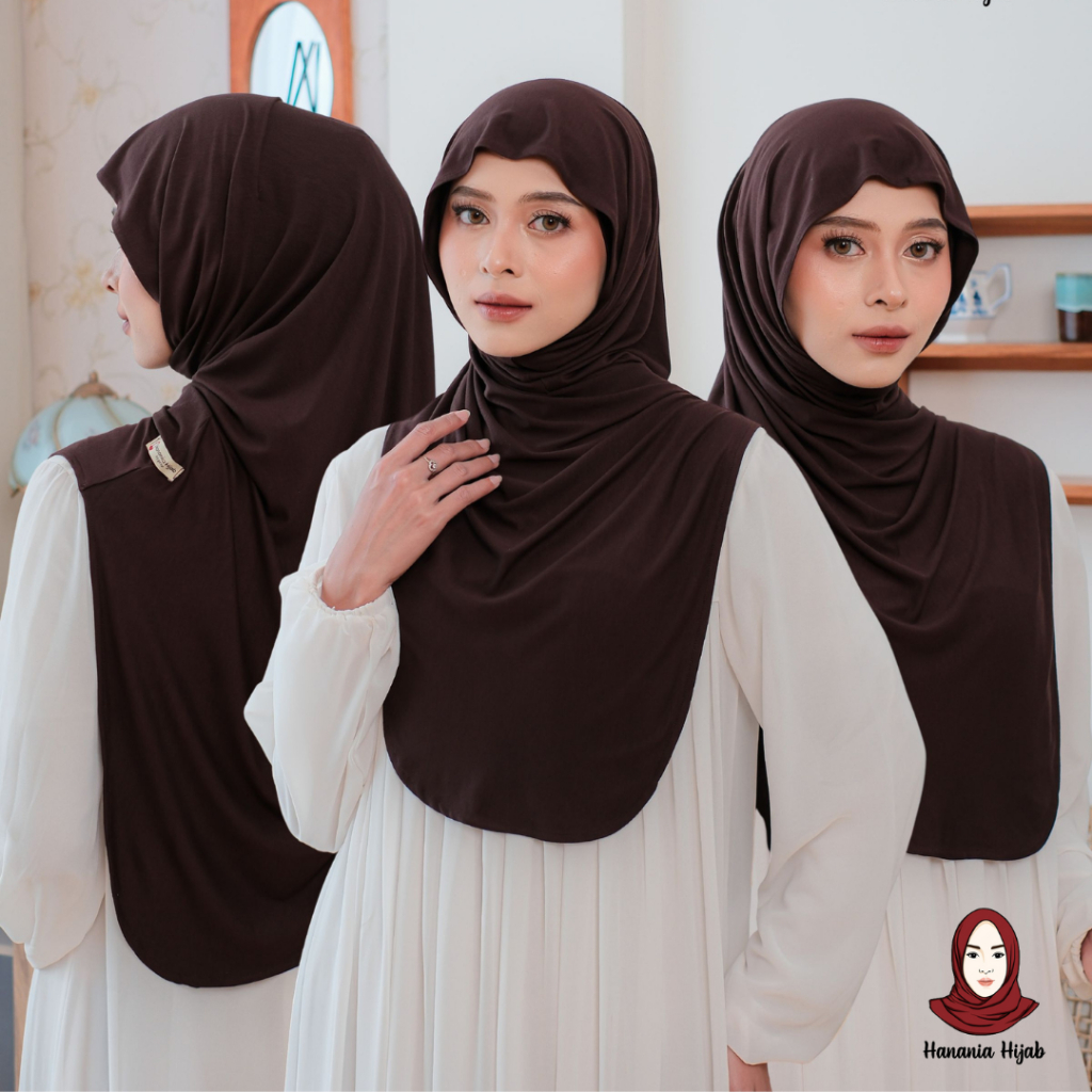 Hanania Hijab Lavia 2in1 Cooltech Bergo L