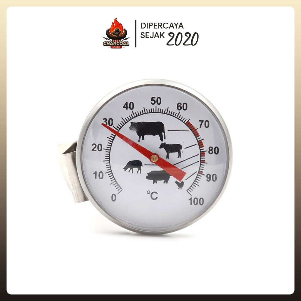 Jual Termometer Makanan Daging BBQ Meat Temperature Sesuai Jenis Daging ...