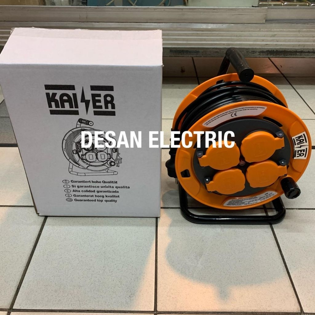 Jual Kaiser Kabel Roll 20 Meter / Rol Cable Kaiser 20M Original ...