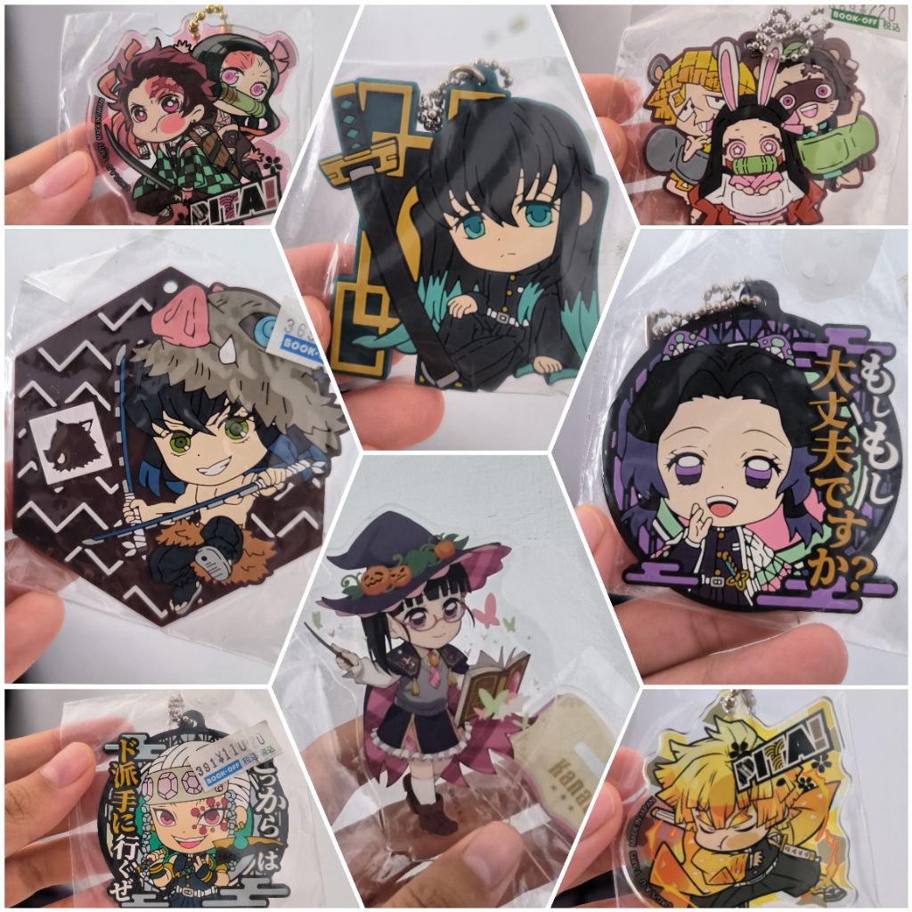 Jual (Update 15/11/2025) Official keychain Demon slayer / Kimetsu no ...