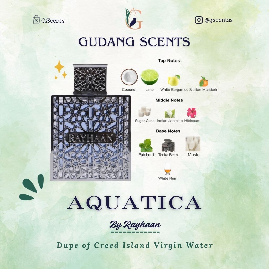 Jual Rayhaan Aquatica 100 ml Parfum | Shopee Indonesia