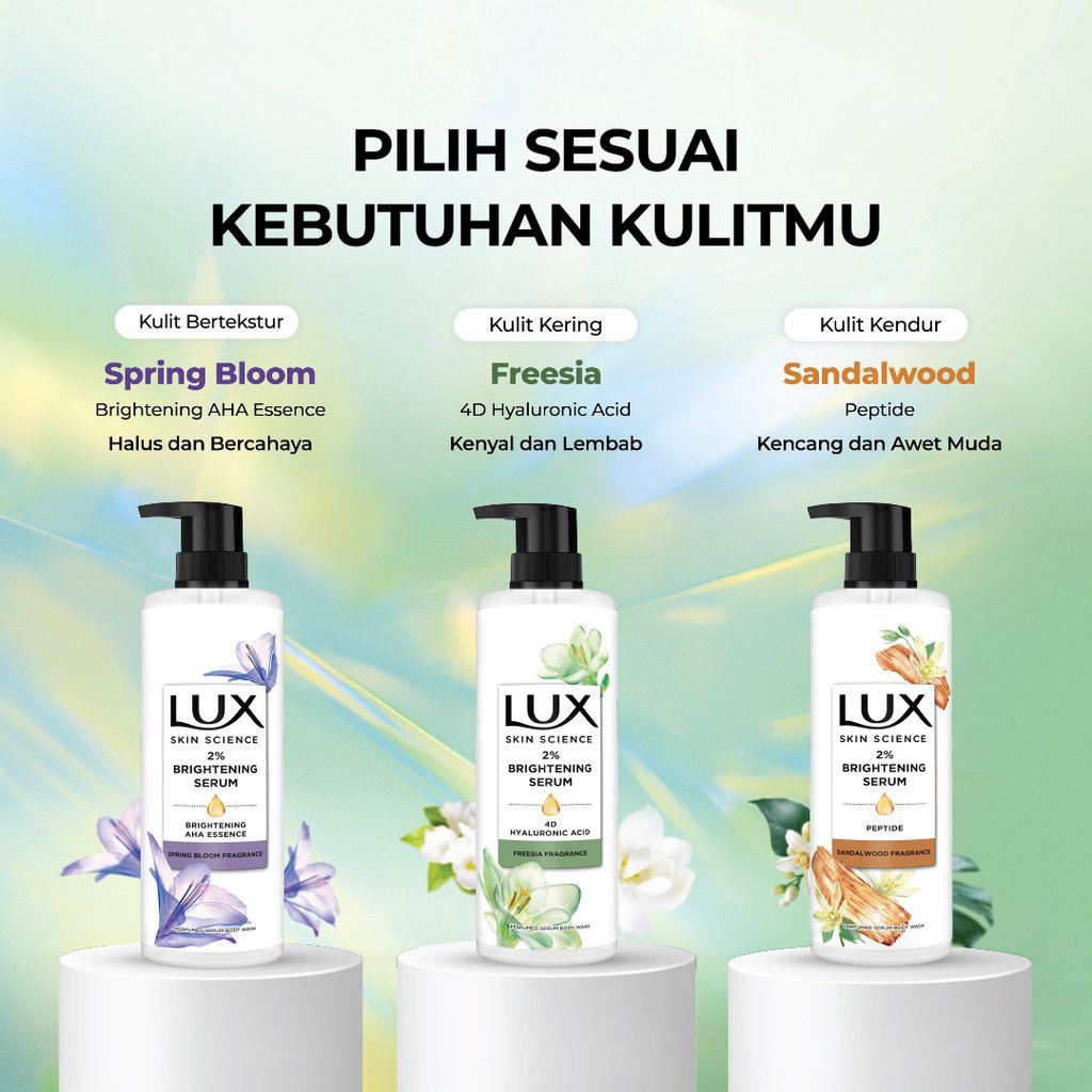 Jual LUX Skin Science 470 360 gr Spring Bloom Freesia Sandalwood ...