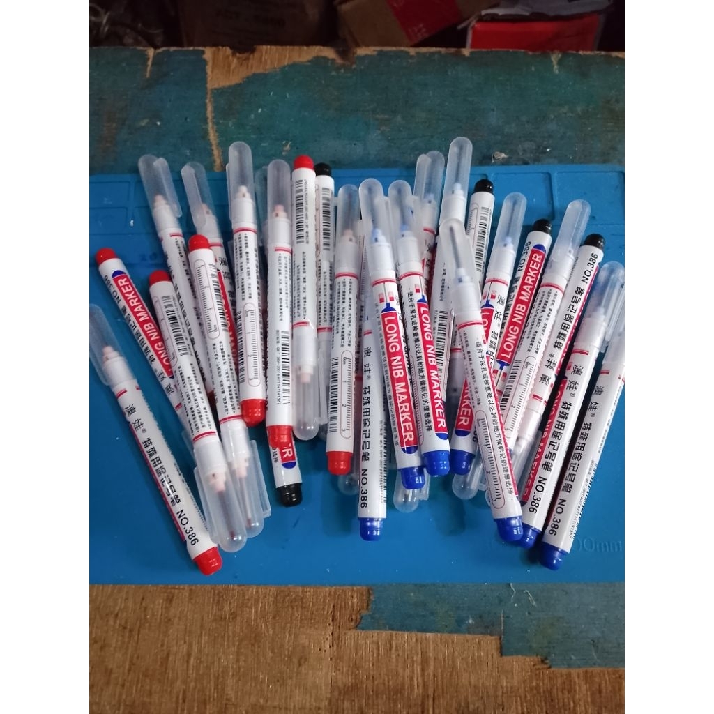 Jual spidol permanen ujung panjang spidol tukang | Shopee Indonesia