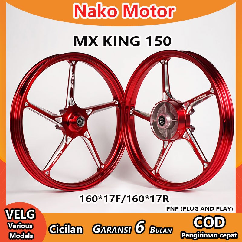 Jual VELG RACING BIKINGBOY Ukuran MX King 150 CNC Material Alloy Ringan ...