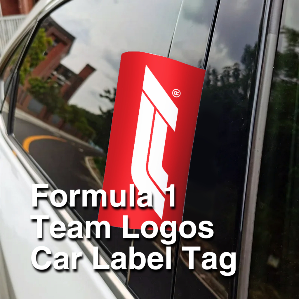 Jual F1 Car Label Tag Formula One Team Logos - McLaren, Mercedes, Red ...