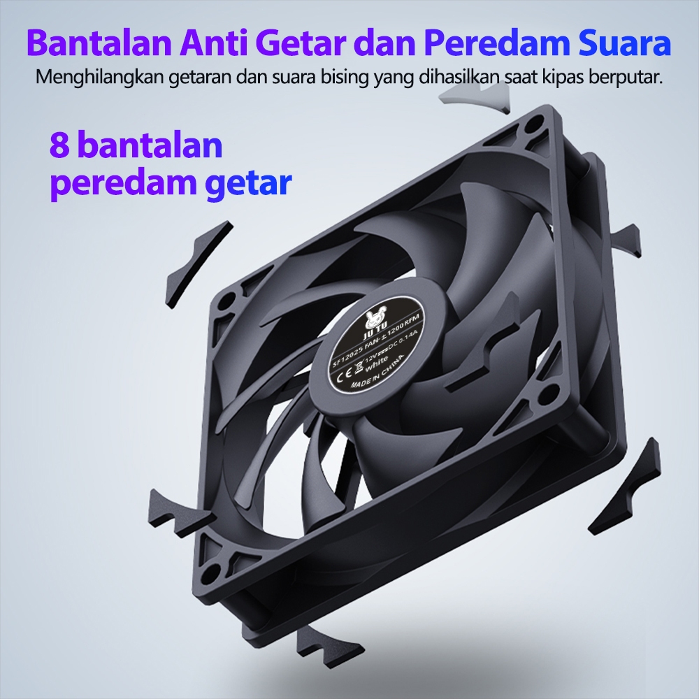 Jual JUTU 100%ORI 12H SHIP Kipas Pendingin Mesin Rakitan Desktop Kipas ...