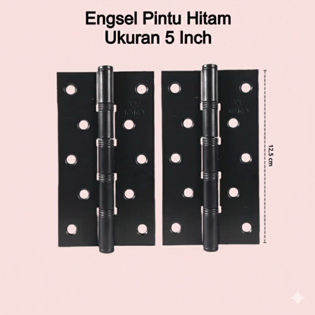 Jual Engsel Pintu Tebal Hitam Ukuran 3inc 4inc dan 5inc Grosirr ...