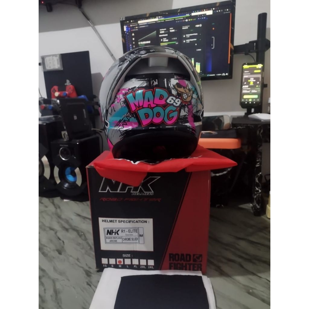 Jual NHK R1 Elite rider replika archie | Shopee Indonesia