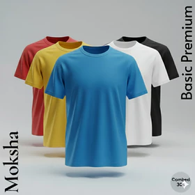 Kaos Polos Pria Wanita (Unisex Premium Quality Catton Combad 30S