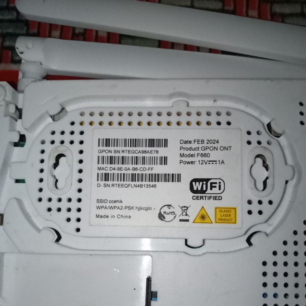 Jual Router ZTE F660 GPON | Shopee Indonesia
