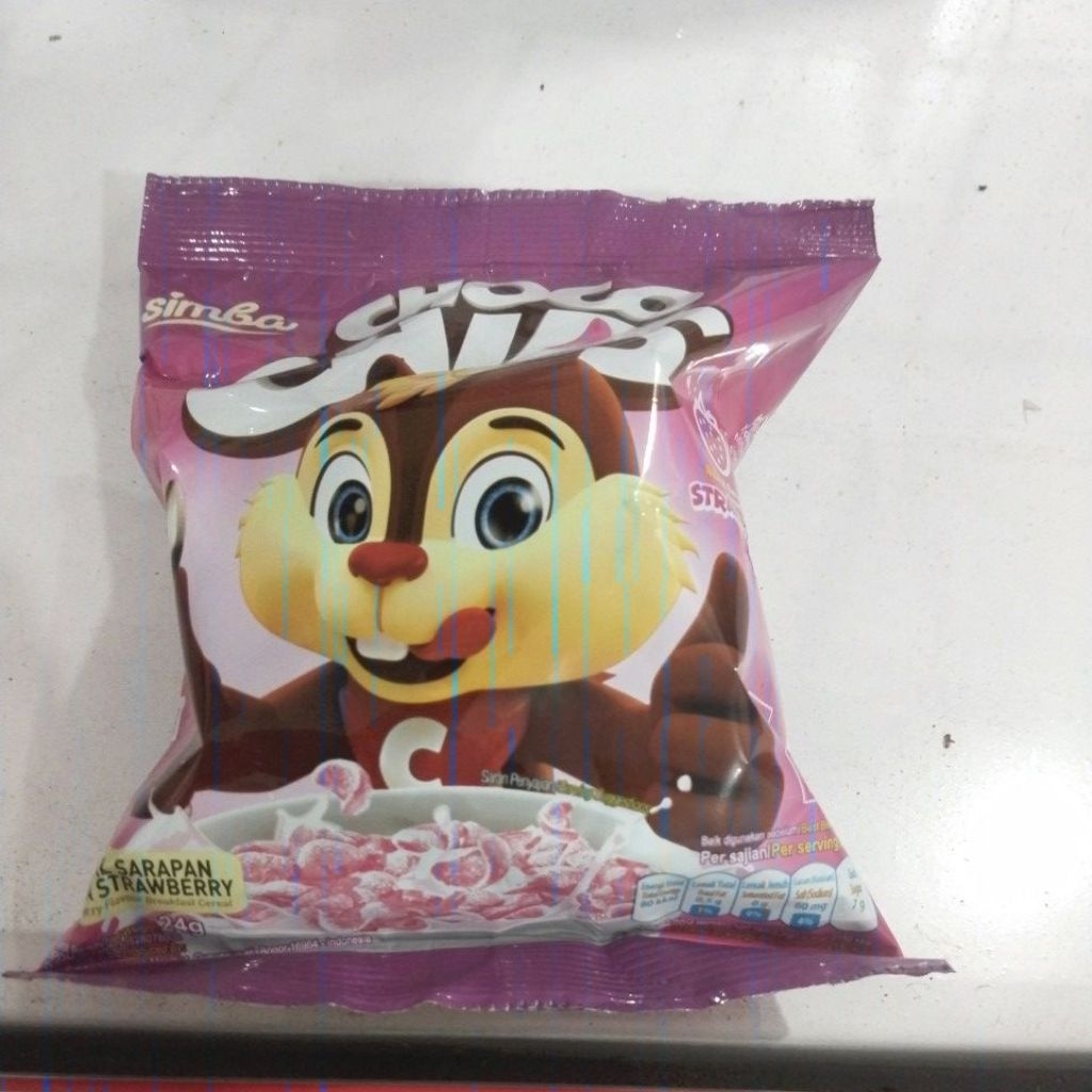 Jual Simba Choco Chips Strawberry 24 Gr | Shopee Indonesia