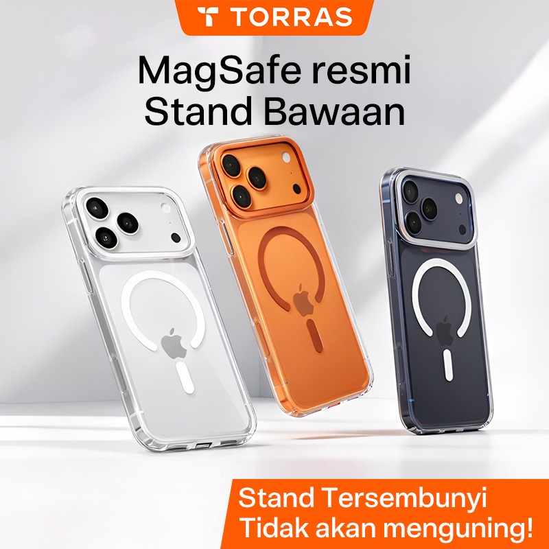 Jual TORRAS Clear Magsafe Case iPhone 17/16/15/14/13 Pro Max Anti ...