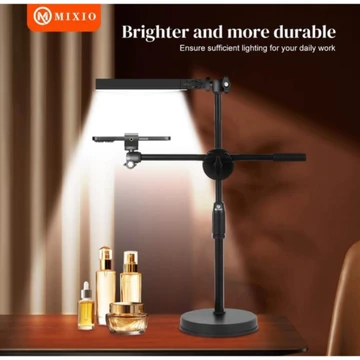 MIXIO PL16 Lampu Ring Light Konten Kreator Food Shooting Video Live Streaming Portable Lighting