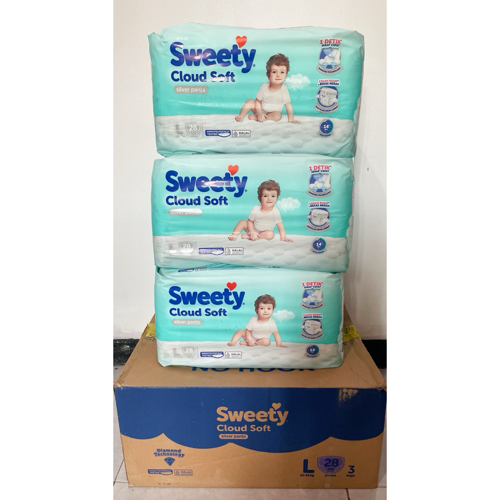 Jual Sweety Silver Pants Could Soft L28 | Shopee Indonesia