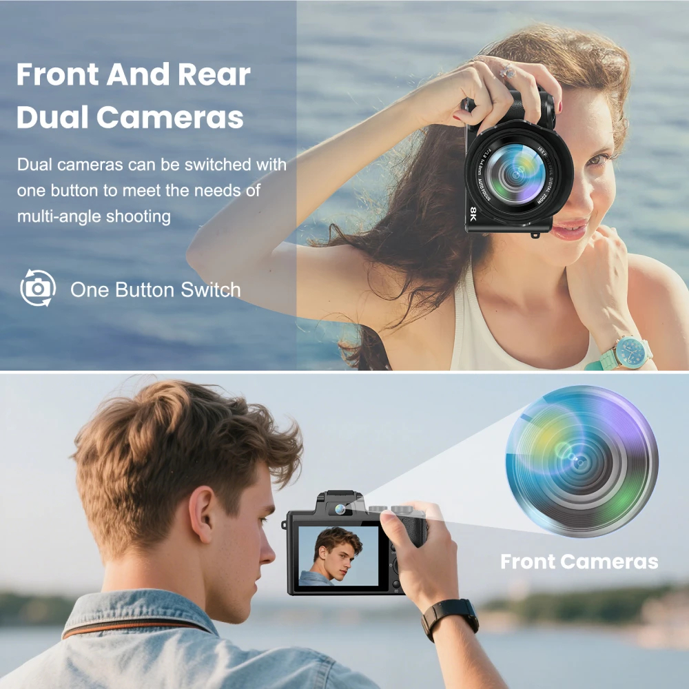 Jual TEEKA 2026 8K 88MP Digital Camera Wifi Video 16X Digital Zoom ...