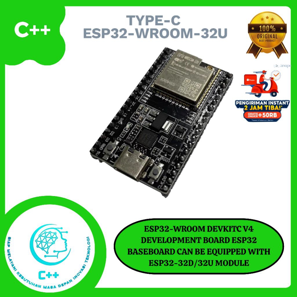Jual ESP32-WROOM DevKitC V4 development board ESP32 baseboard can be ...