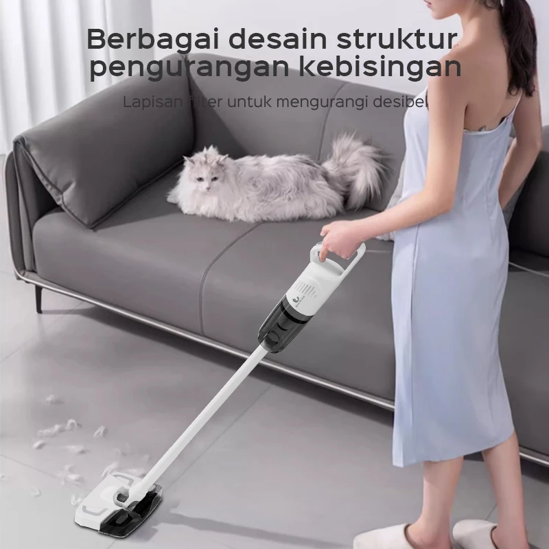 Fleksibilitas 270 derajat HAN RIVER vacuum untuk membersihkan sudut sempit
