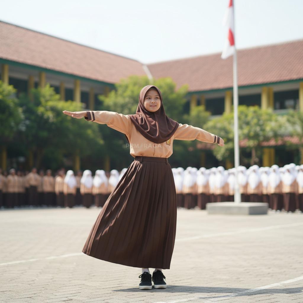 Jual ROK PRAMUKA PANJANG SD/MI MODEL REMPEL SERAGAM SEKOLAH ANAK ...
