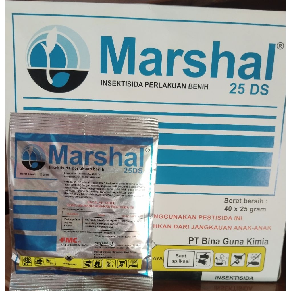 Jual Marshal 25ds insektisida 25gram | Shopee Indonesia