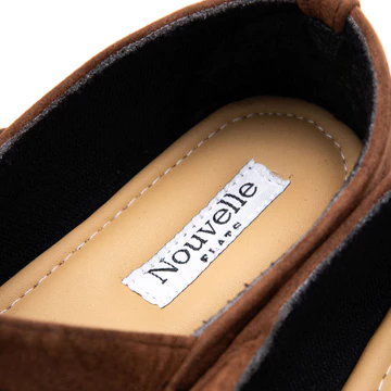 Mary Jane Suade Flatshoes Wanita