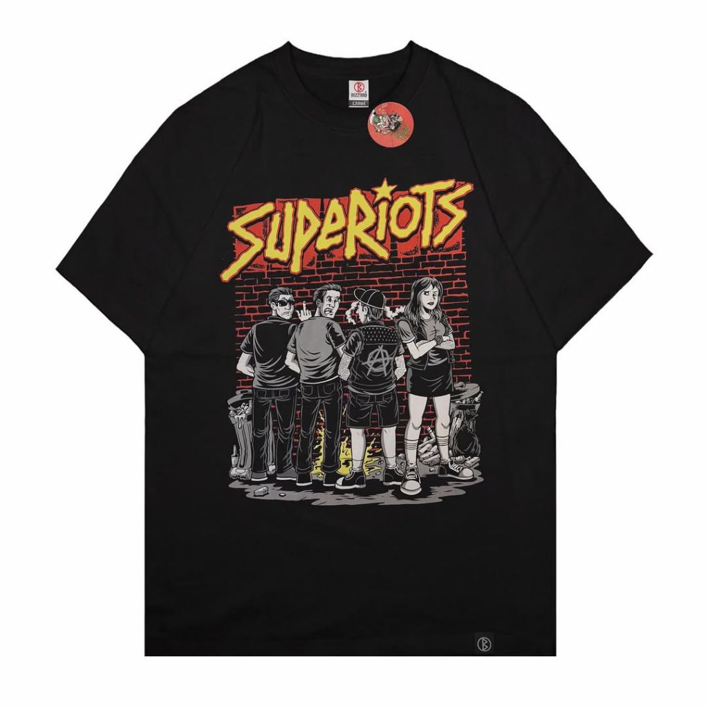 Jual Tshirt Superiots - Riot Cotton Combed 24s Tebal | Shopee Indonesia