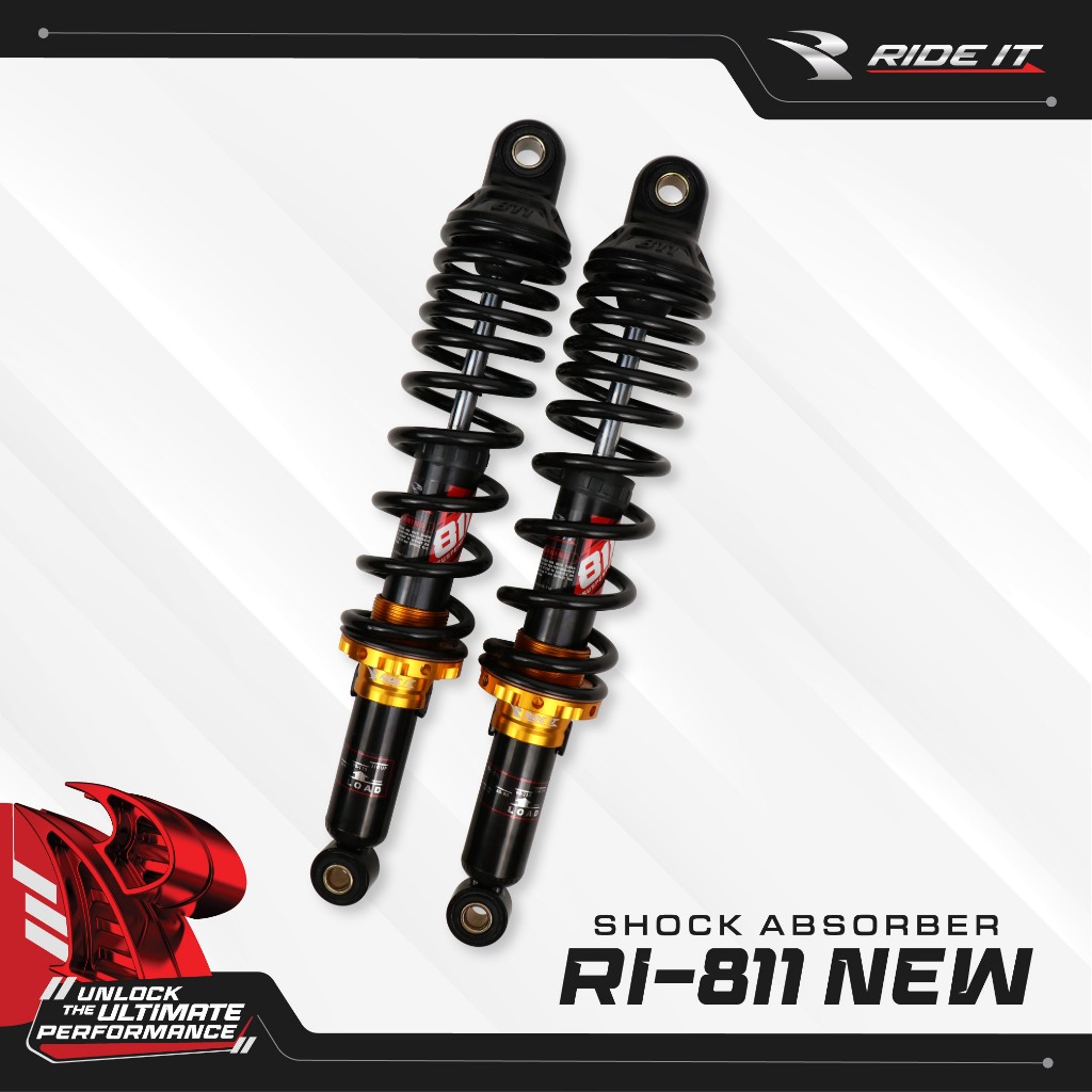 Jual [RIDE IT] SHOCK ABSORBER RI 811 NEW SERIES/SHOCKBREAKER RIDE IT ...