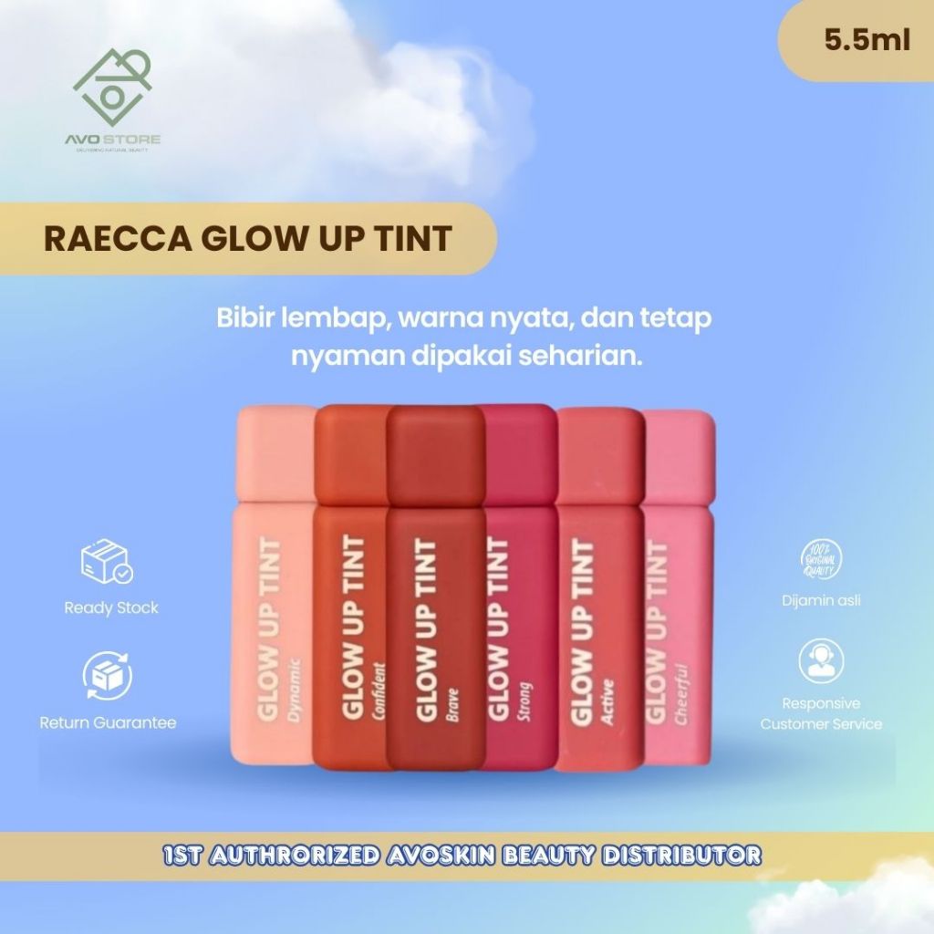 Jual RAECCA Beauty Care Glow Up Tint / Raecca Lip Tint | Shopee Indonesia
