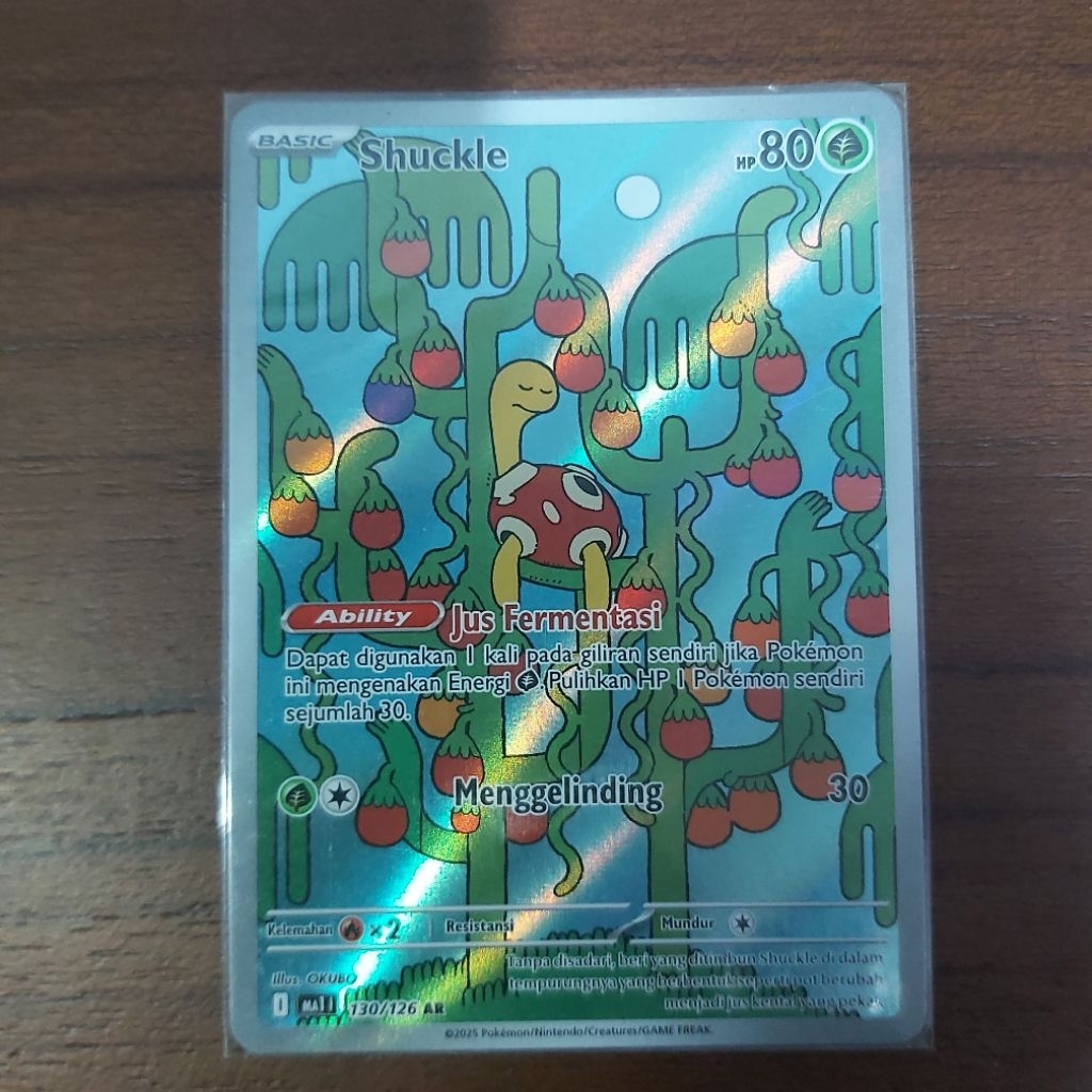 Jual POKEMON TCG INDONESIA - SHUCKLE AR EVOLUSI MEGA MA1 | Shopee Indonesia