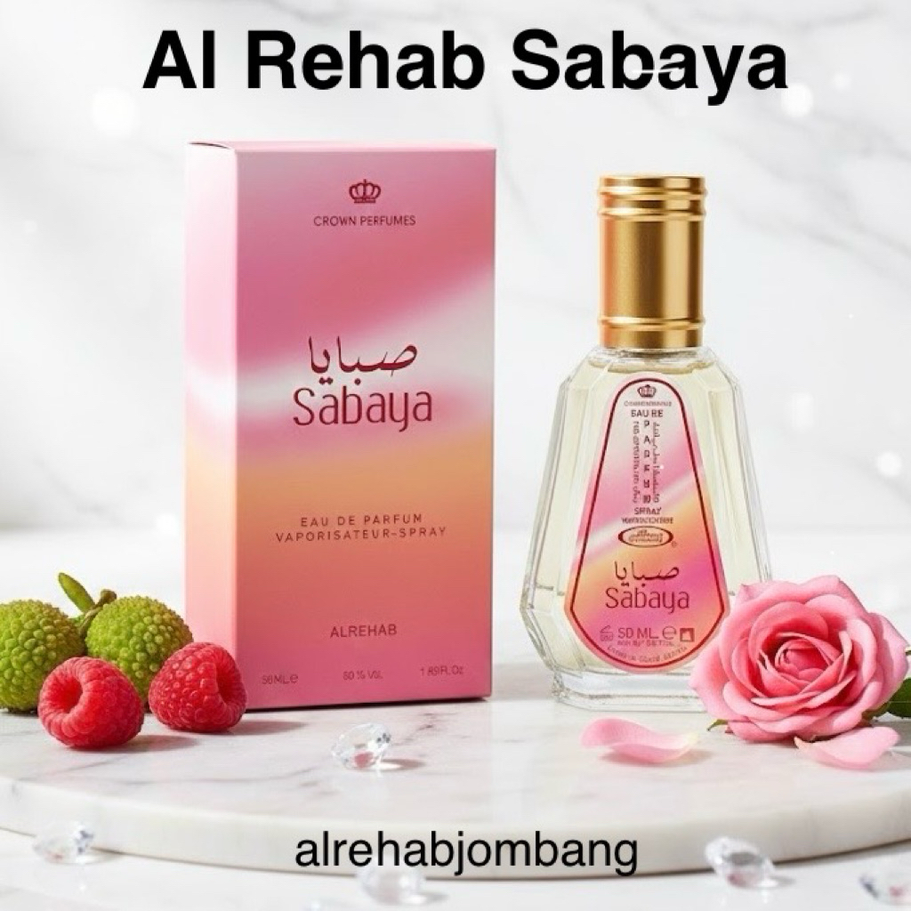 Jual Parfum Sabaya 50ml Spray by Al Rehab Original | Shopee Indonesia