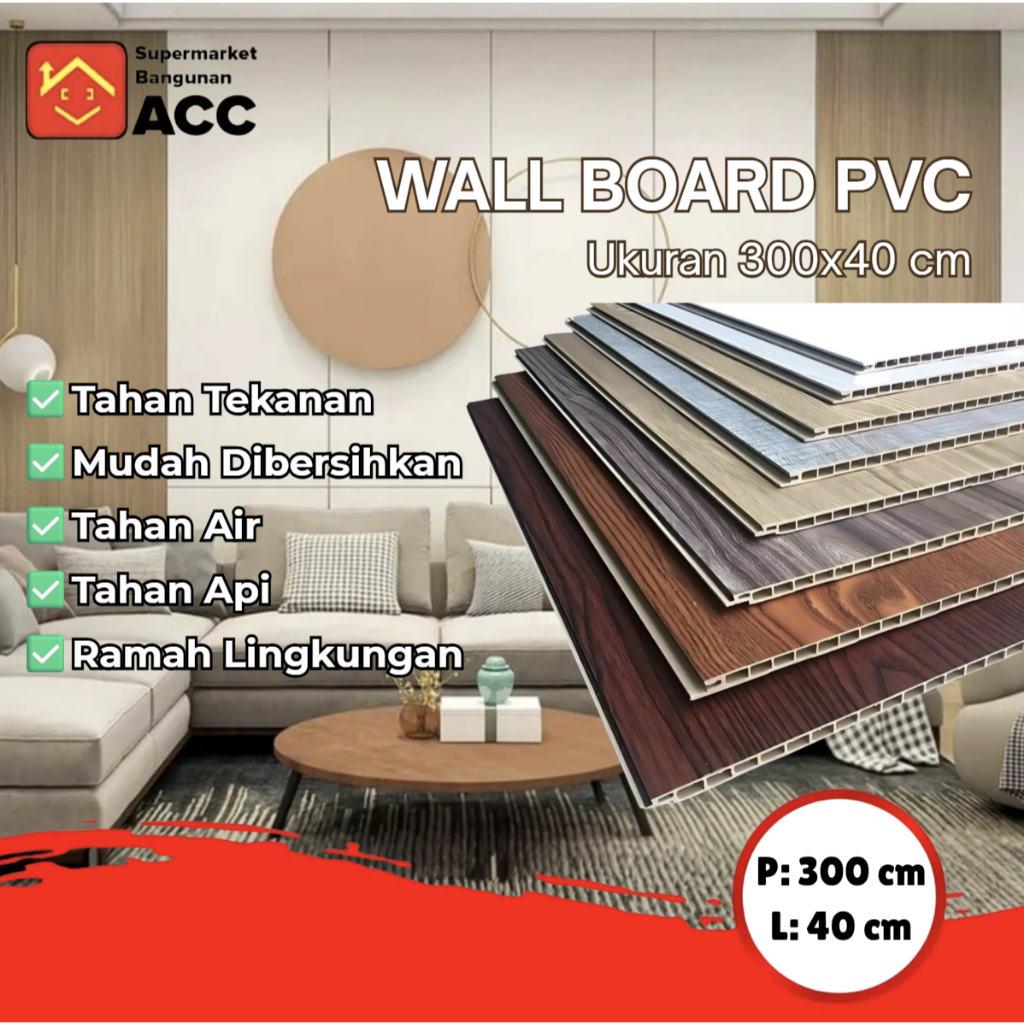 Jual Wallboard Dinding PVC - Wallpanel PVC Dinding - PVC Wall Panel ...
