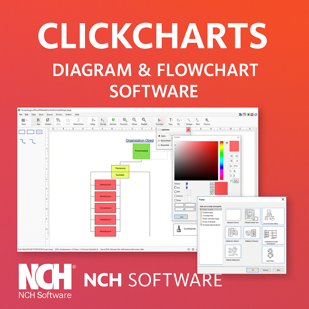 Jual NCH ClickCharts Diagram & Flowchart Software | Shopee Indonesia