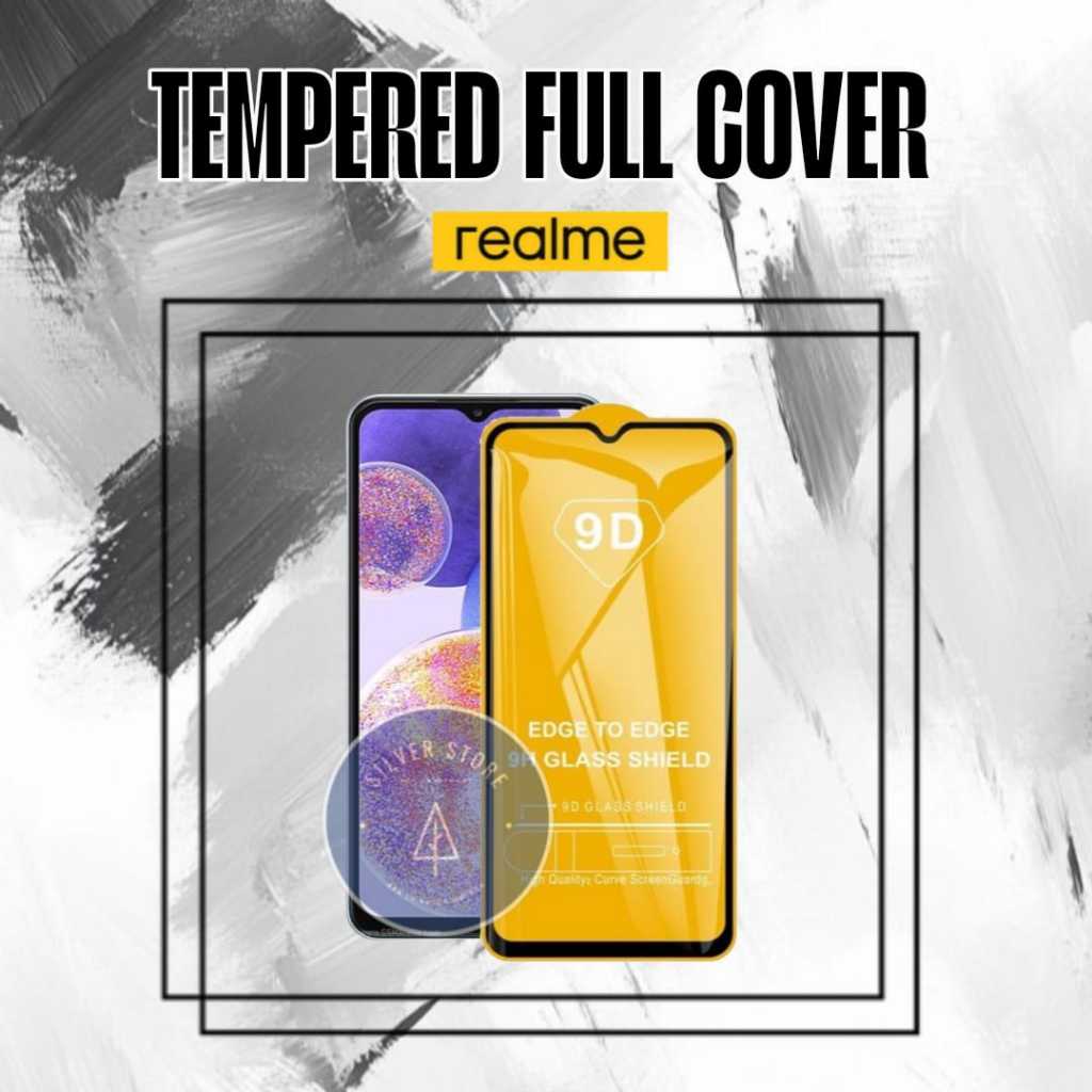 Jual TEMPERED GLASS REALME PELINDUNG LAYAR ANTI GORES FULL 5D 5 5I 5PRO ...