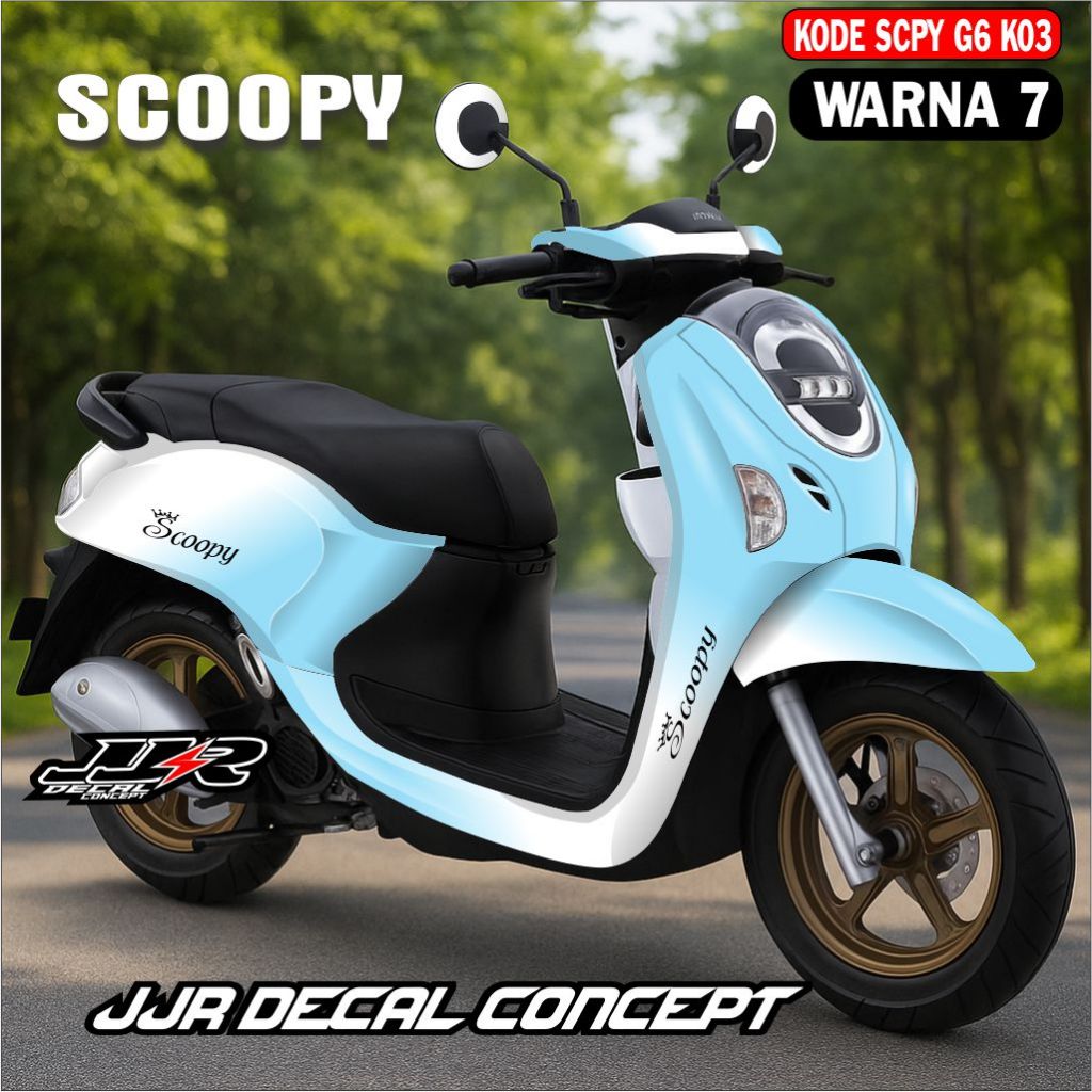 Jual Sticker Body Scoopy 2025-2026 New Terbaru - Stiker Dekal Honda ...