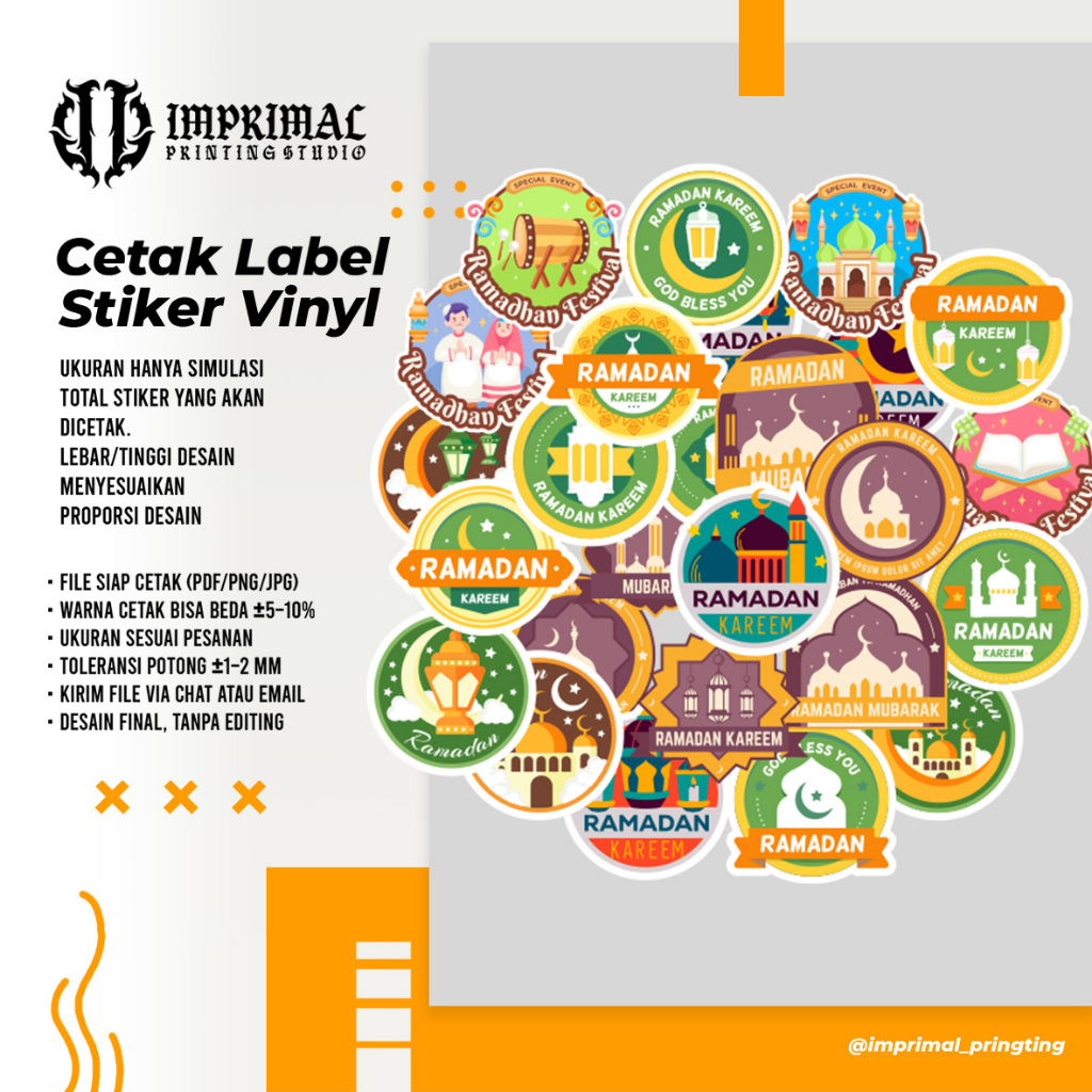 Jual Paket Stiker Ramadhan – Ramadan Sticker Set Aesthetic untuk ...