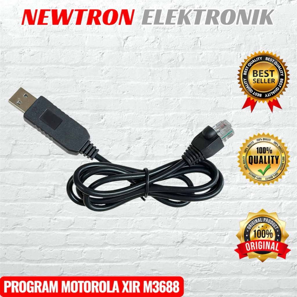 Jual Kabel Program Rig Motorola XIR M3688 M3188 M6660 Cable USB ...